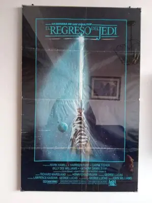 a poster for a movie with a tiger in a cage at Departamento en el centro histórico del Cusco in Cusco