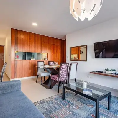 GRM302 Apt Moderno 2 DRM with KING Bed in Miraflores