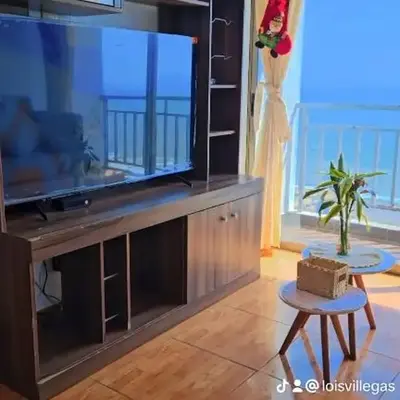 An apartment with an ocean view