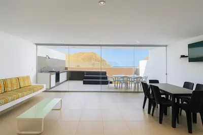 Gallery image of Amplio departamento vista al mar con piscina privada en Asia Ideal para grupos y familias in Asia