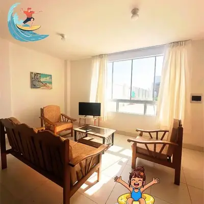 RELAX Y PISCINA con vista al MAR - FLAT