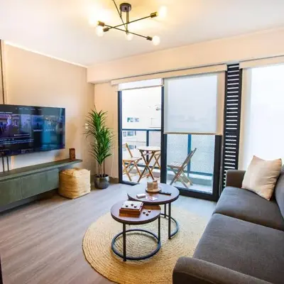 BSR New Stylish Flat La Mar w/ Pool & Parking