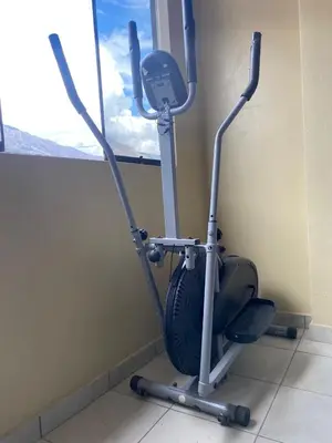 a treadmill in a room with a window at Central 3 minutes from Plaza de Armas by car in Quillabamba