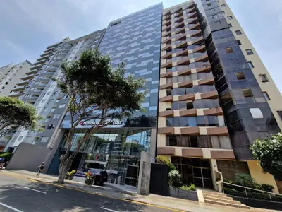 a tall building on a city street at MALECÓN BALTA 758 - Miraflores in Lima