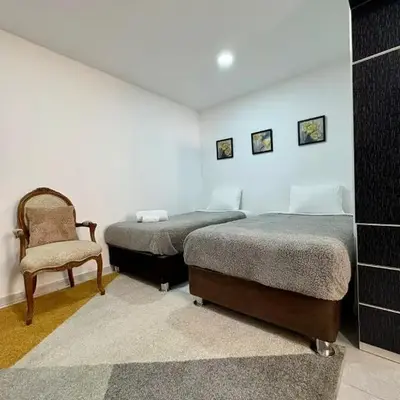 Apartamento Independiente 2 camas individuales