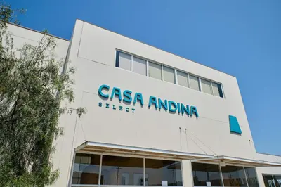 a building with the csa andino sign on it at Casa Andina Select Paracas in Paracas