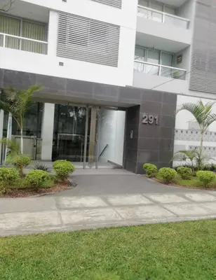 an office building with the number on it at Hope San Isidro in Lima