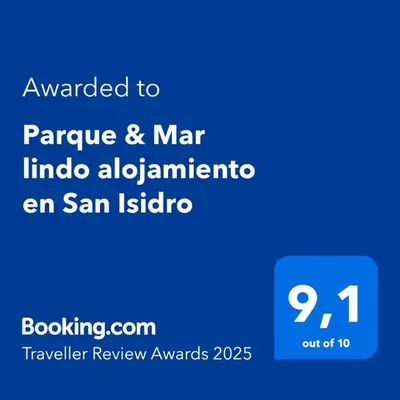 Parque & Mar lindo alojamiento en San Isidro